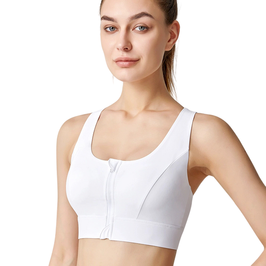 Frontverschluss Formender Sport-BH | Drahtloses Racerback-Design