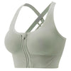 Magic Front Zip Crossback Sports Bra | High - Impact Support & Breathable Comfort - Magic Bra