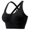 Magic Front Zip Crossback Sports Bra | High - Impact Support & Breathable Comfort - Magic Bra