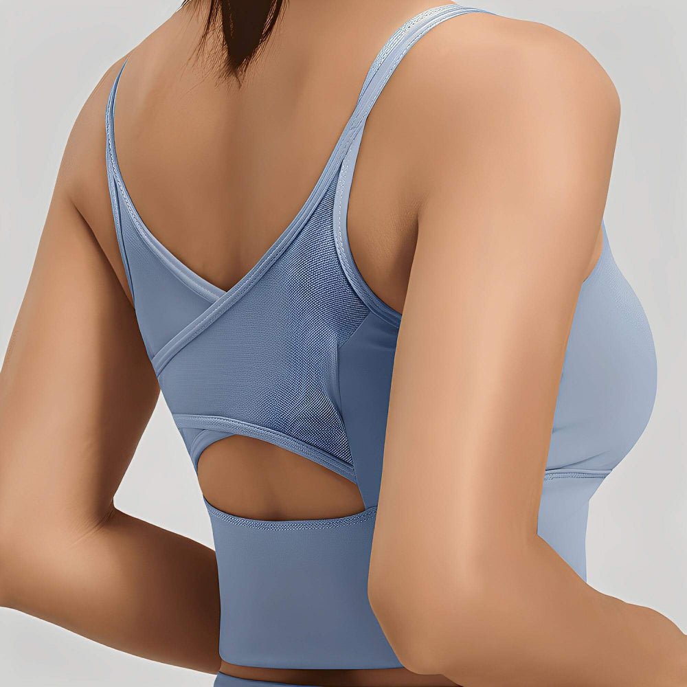 Magic Mesh Back Support Sports Bra | Seamless Comfort & Maximum Flexibility - Magic Bra