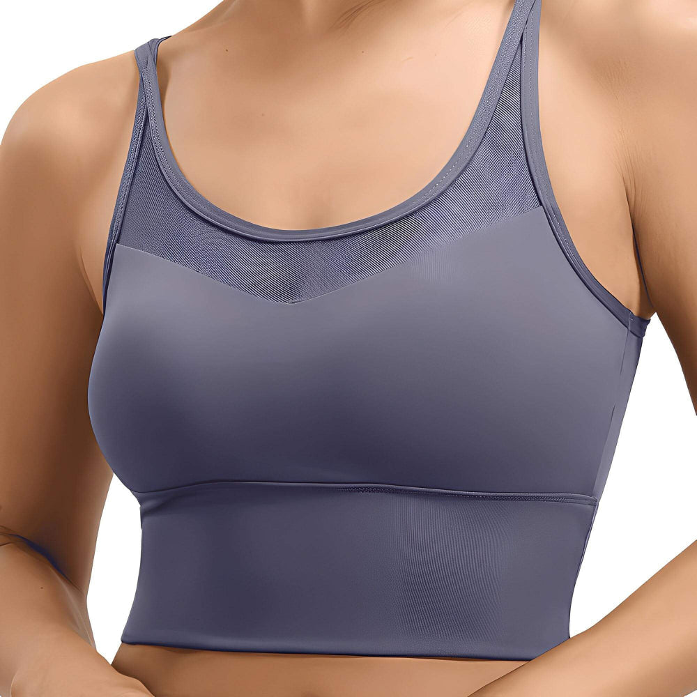Magic Mesh Back Support Sports Bra | Seamless Comfort & Maximum Flexibility - Magic Bra