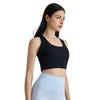 Racerback Longline Sport-BH | Stützendes Workout-Top