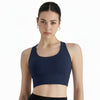 Racerback Longline Sport-BH | Stützendes Workout-Top