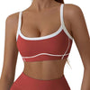 Scoop Neck Gepolsterter Sport-BH | Atmungsaktive Herausnehmbare Pads