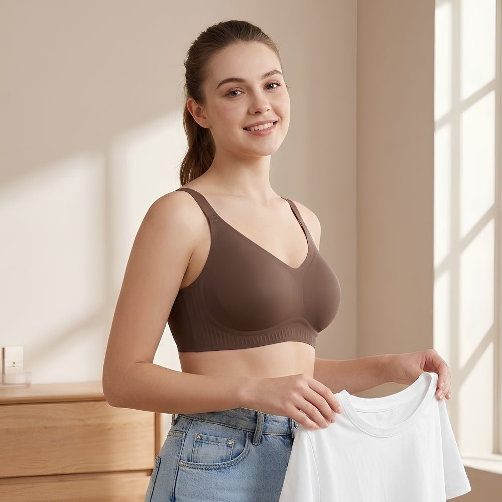 Magic Silicone Support Wireless Full Coverage Bra - Magic Bra