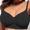 Gerafft Atmungsaktiv Bügellos Bralette
