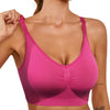 Gerafft Atmungsaktiv Bügellos Bralette